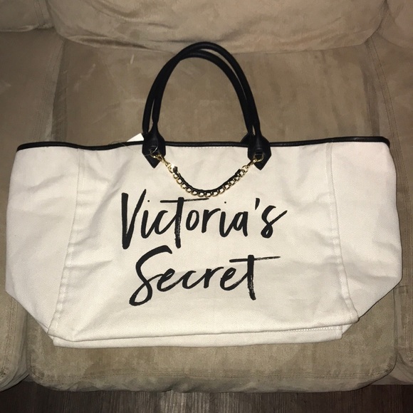 Victoria’s Secret Canvas Tote - Picture 2 of 5